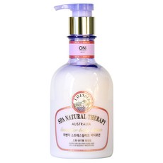 온더바디 스파 내추럴 테라피 라벤더 바디로션 꽃향, 400ml, 1개
