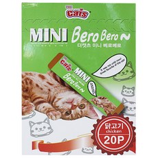 더캣츠 미니 베로베로 파우치 20개입, 닭고기, 10g, 1개