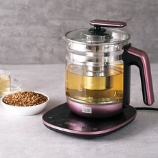 키친플라워 쿠킨 건강 마스터 티포트 1.8L, KEK-TP2002CP