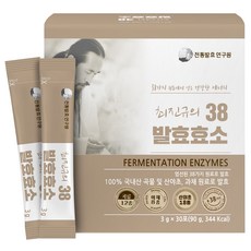 전통발효연구원 최진규의 38발효효소, 3g, 30개입
