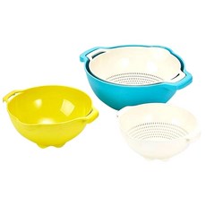 씨밀렉스 야채 믹싱볼 2p + 채반 2p, 랜덤 발송, 1개