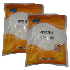 청은 생쌀가루 국산, 1kg, 2개