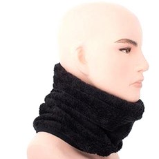 휴키 극세사 넥워머 MC8030, 블랙