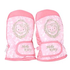 헬로키티 골드 빅벨트 엄지 방한장갑