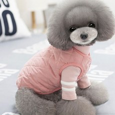 狗狗絎縫背心, 粉色