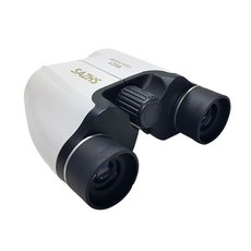 사츠 미니망원경 8배율 8X21 화이트 + 전용 가방, 21mm