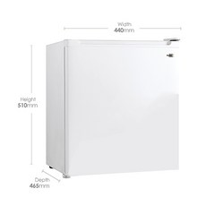 하이얼 46L 1도어 냉장고, 화이트, HRT48MDW