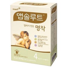 Maeil 每日 ABSOLUTE名品4號奶粉隨身包 12-24個月, 14g, 20條, 1盒
