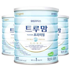 일동후디스 트루맘 프리미엄 분유 1단계, 800g, 3개