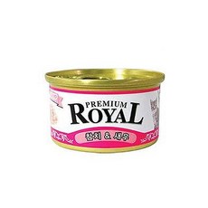 펫스토리 프리미엄 로얄 전연령 고양이캔, 참치, 85g, 24개