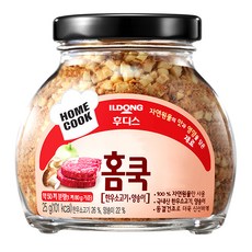 일동후디스 홈쿡 반고형영양식, 한우소고기+양송이 혼합맛, 1개, 25g