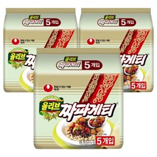 농심 올리브 짜파게티, 140g, 15개