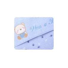 원아방 고급 포대기 7부, 블루