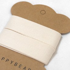 해피베어스 밀라노 소프트 테이프 20 mm 내추럴 3팩