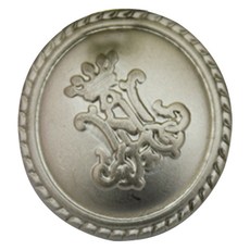 에이포 은장 단추 25 mm, 9개