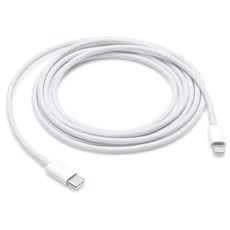 Apple 정품 USB-C to 라이트닝 케이블 2m, 1개