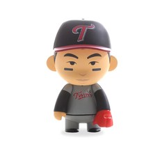 【NO.01-Kyumin Woo】韓國職業棒球LG Twins CUVA Away Toy Figure AWAY