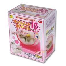 와일드산코 햄스터 사일런트 쳇바퀴 12 cm 711, 핑크, 1개