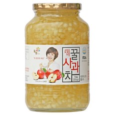 꽃샘 꿀사과차, 1kg, 1개