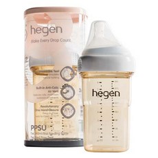 헤겐 PPSU 젖병, 혼합색상, 240ml, 1개