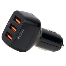 넥스트 USB 3포트 퀄컴 퀵차지 3.0 차량용 고속 충전기, NEXT-1407CHG, 혼합 색상