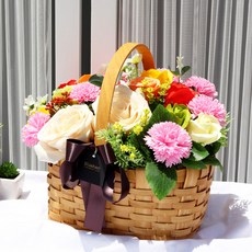 Blüehen Merci 肥皂花中心裝飾品, 黃色 D
