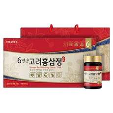 고려홍삼진흥원 6년근 홍삼정 + 쇼핑백, 250g, 4개입