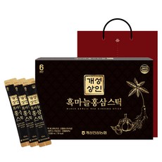 개성상인 흑마늘 홍삼스틱 30포 + 쇼핑백, 300ml, 1세트