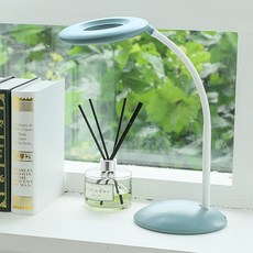아이린 충전식 무선 라운드링 LED 스탠드 IR1300, 블루 IR1300BL