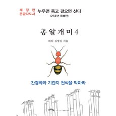 총알개미 4(큰글자도서):누우면 죽고 걸으면 산다(25주년 특별판), 아마도, 김영길