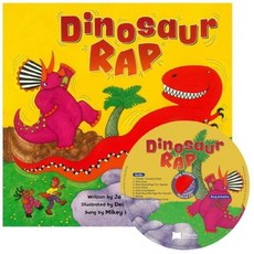[JYbooks(제이와이북스)]노부영 송 애니메이션 Dinosaur Rap (Paperback + Hybrid CD), JYbooks(제이와이북스)