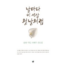 날마다 이 세상 첫날처럼:풀꽃 시인 나태주 산문집, 푸른길, 나태주 저