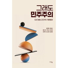 그래도 민주주의:다시 보는 23가지 기본원리, 그래도 민주주의, 김영평, 최병선, 배수호, 구민교, 이민창, 이혁우.., 가갸날, 김영평 최병선 배수호 구민교 이민창 이혁우 김서영 김경동