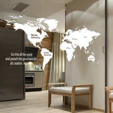 노아데코세계지도