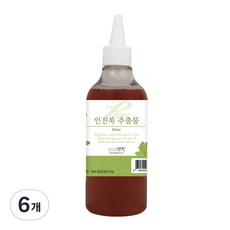 맑을담 인진쑥 추출물 퓨어 300ml, 혼합색상, 6개 - 인진쑥추출물