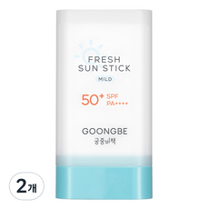 궁중비책 프레시 선스틱 마일드 SPF50+ PA++++, 23g, 2개