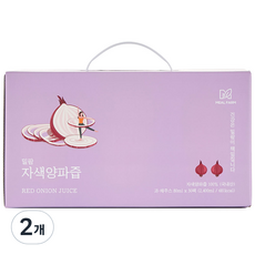 밀팜 자색양파 순수 착즙, 2.4L, 2개