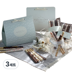 디비디디자인 아이린 막대과자 초콜릿 만들기 세트, 만들기재료 13종, 3세트
