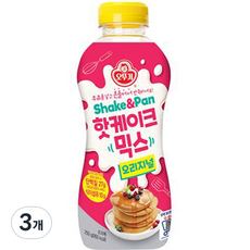 오뚜기 쉐이크 앤 팬 핫케이크믹스 오리지널, 250g, 3개