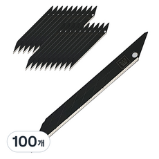 화신 커터날 30도 블랙 SK2H, 100개