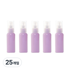 더자카 원컬러 미니 공병 50ml, 25개입, 퍼플