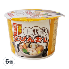 CITYSOUP 城市湯杯 清湯土瓶蒸, 日式湯品, 豐富蔬菜與海鮮, 即沖即食, 10g, 6個