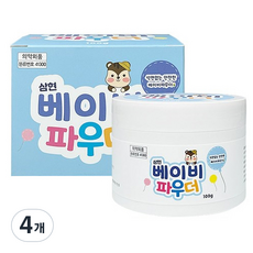 토닥 베이비파우더, 100ml, 4개