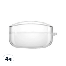 VISBYH 소니 이어폰 케이스, wf 1000xm4, 투명, 4개