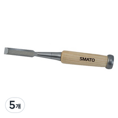 스마토 목공용끌 나무자루 SM-FC13W C1092974, 5개