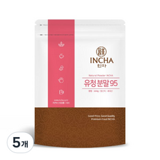 인차 유청분말 95, 5개, 500g