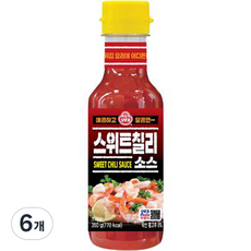 오뚜기 스위트칠리소스, 6개, 350g