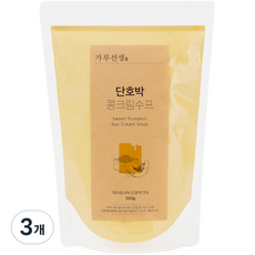 가루선생 단호박 콩 크림 수프, 500g, 3개