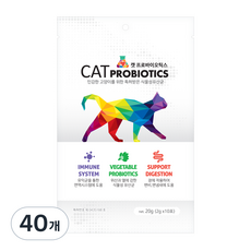  반랩 캣 프로바이오틱스 2g, 유산균, 40개 