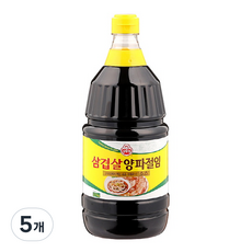 오뚜기 삼겹살 양파절임 소스, 2.1kg, 5개